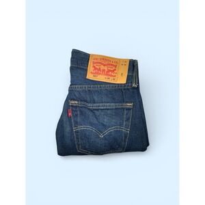 Levis 501 Original Straight Leg Dark Wash Men 26x32 NWOT